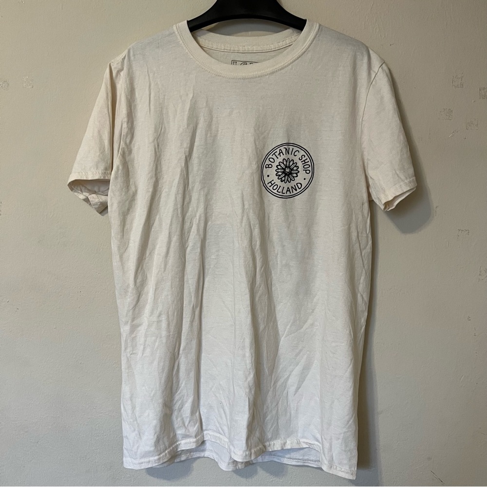 ******SOLD*******BOTANICAL CREAM TEE